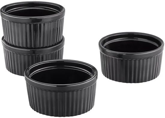 Gefu Crème brûlée set, burner + 4 pots