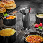 Gefu Crème brûlée set, burner + 4 pots