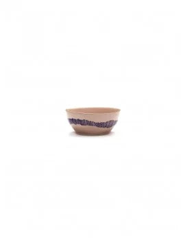 SERAX Ottolenghi Feast bowl delicious pink swirl stripes blue L