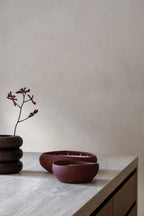 Mondada Doteki Indoor candle Burgundy
