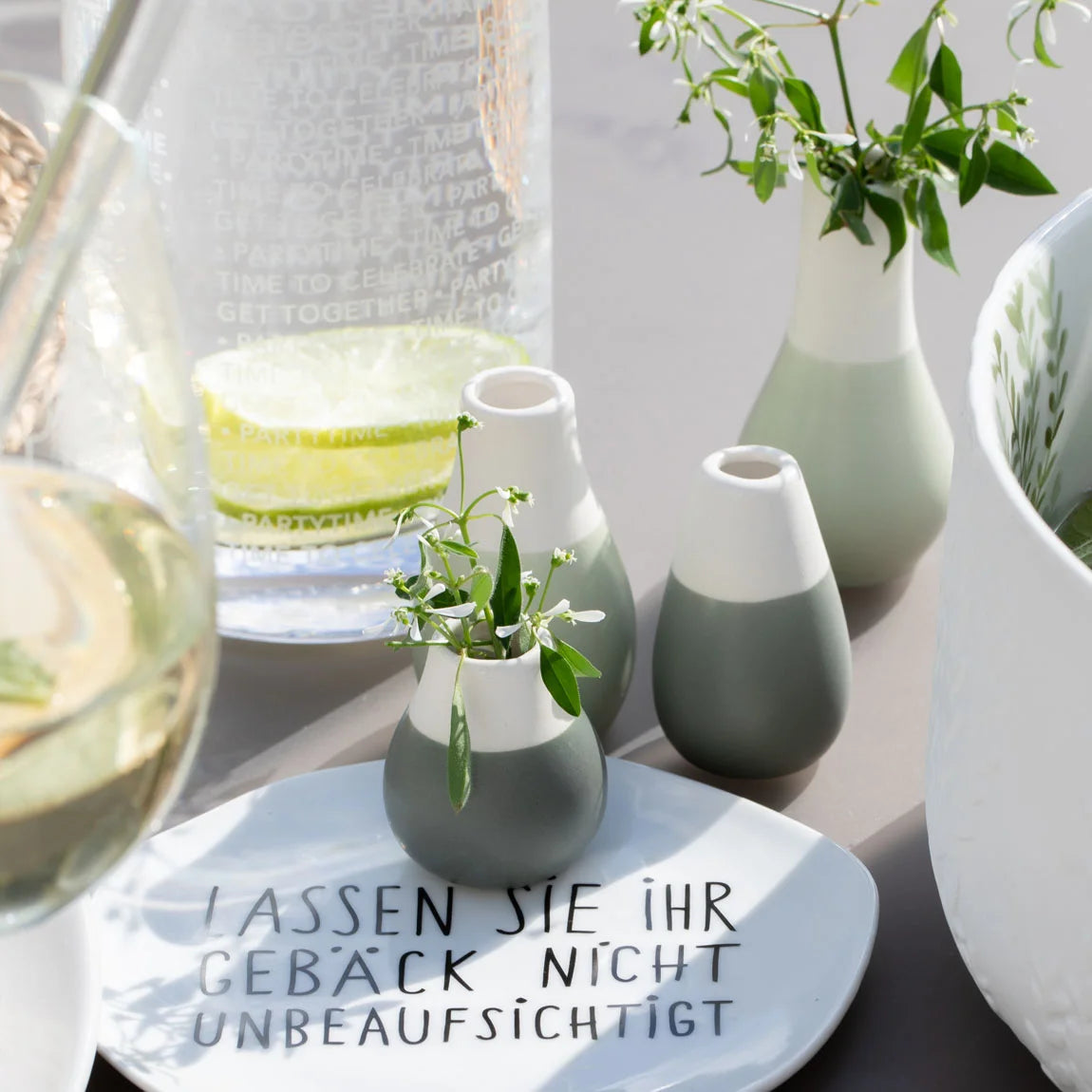 Räder mini pastel vases – set of 4