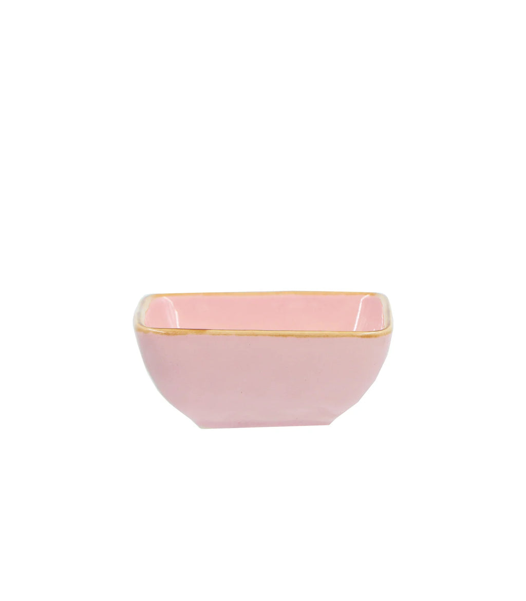 Rose & Tulipani Concerto Rosa Ciptria bowl square 8cm
