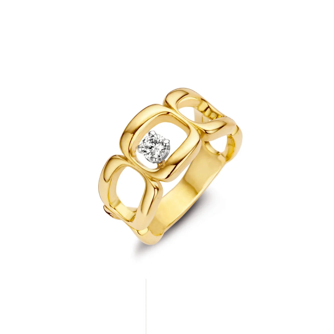 New Life ring 18kt yellow gold 0A103Z