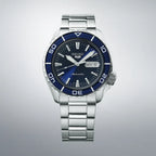 Seiko 5 Sports SRPK97K1 watch blue/silver retro dial
