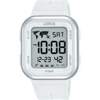 Lorus watch unisex R2355PX-9 digital white rubber strap