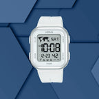 Lorus watch unisex R2355PX-9 digital white rubber strap
