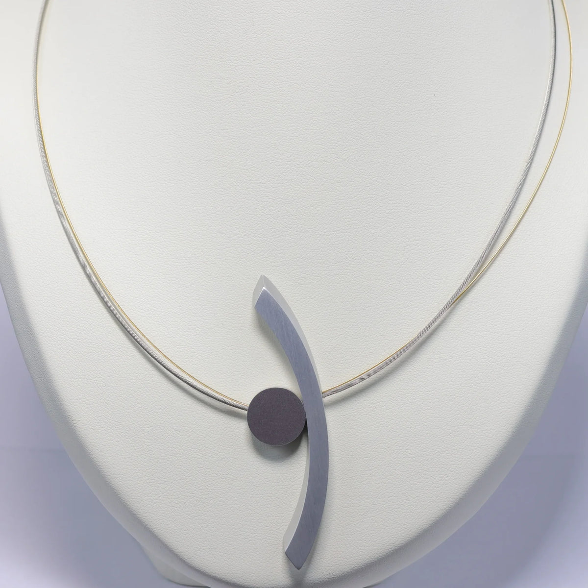 CLIC special statement plates magnet necklace C2141G
