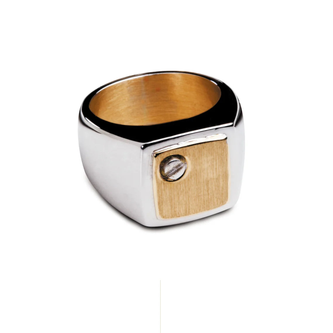 New Life funeral jewelry ash ring 18kt gold 00A917