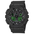 Casio G-shock watch GA-100BEG-1AER black electro green