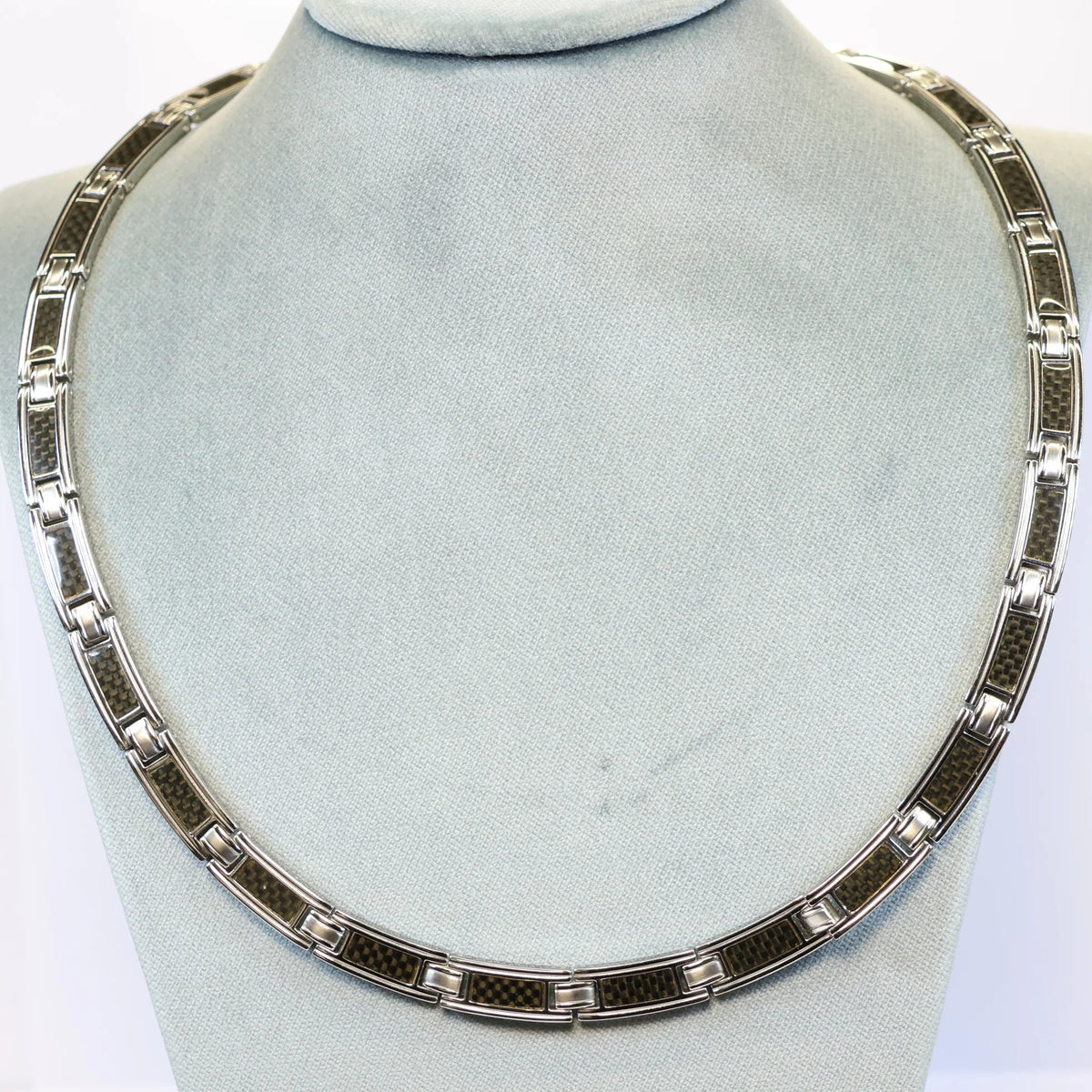 Rochet steel chain men with carbon 76327