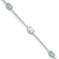 Naiomy Princess silver children's bracelet bears PH023