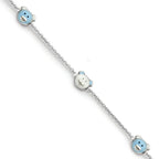 Naiomy Princess silver children's bracelet bears PH023