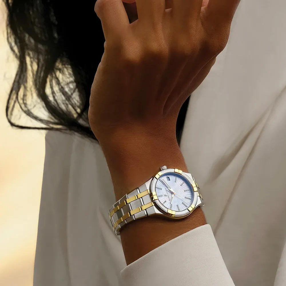 Maurice Lacroix AIKON Quartz Date 35mm Diamonds AI1106-PVY13-170-1