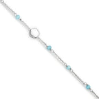 Naiomy Princess silver children's bracelet flower PG035