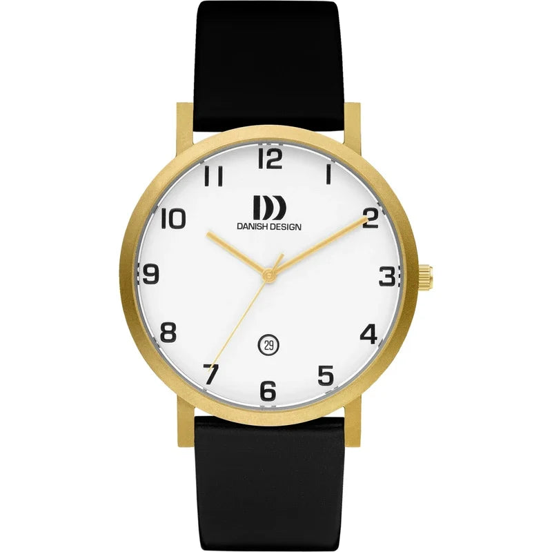 Danish Design watch men Rhône gold IQ15Q1107 titanium