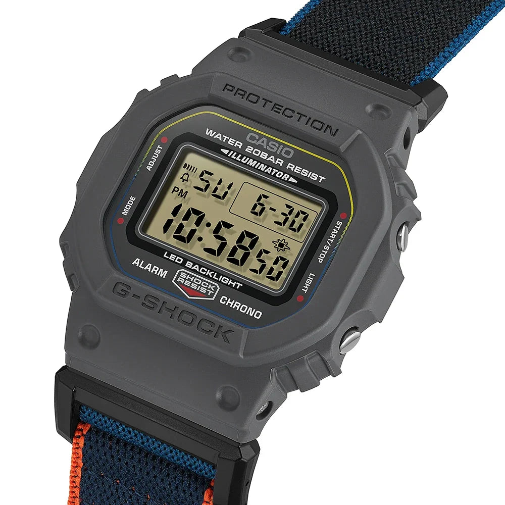 Casio G-shock watch DW-5600MNC-8A2ER Origin FIDLOCK® multicolor