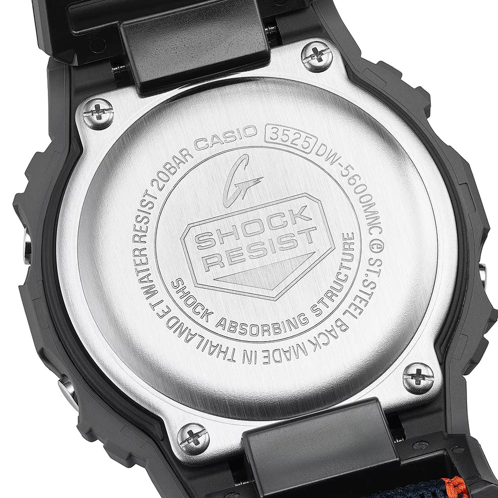 Casio G-shock watch DW-5600MNC-8A2ER Origin FIDLOCK® multicolor