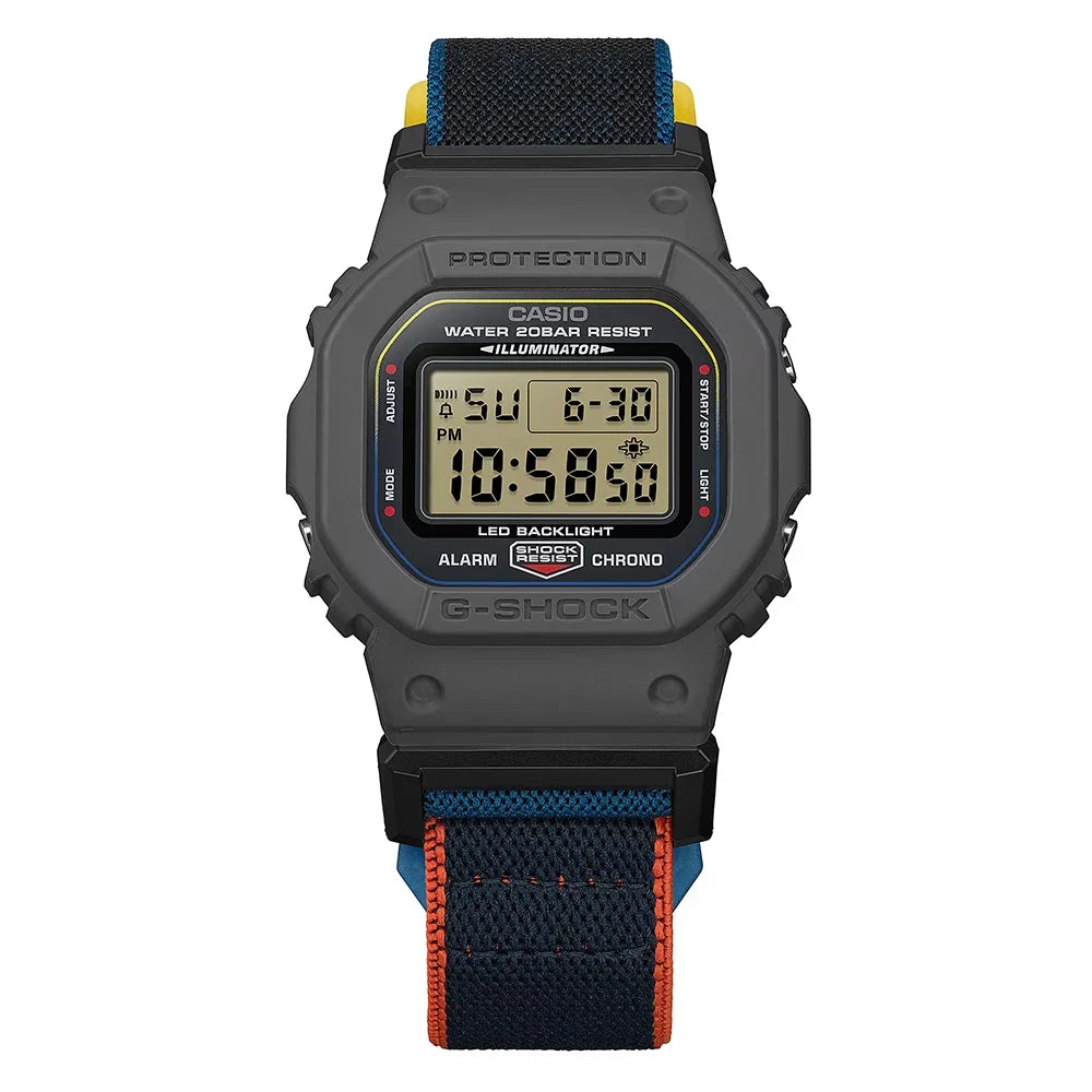 Casio G-shock watch DW-5600MNC-8A2ER Origin FIDLOCK® multicolor
