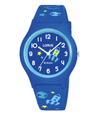 Lorus Children's watch RRX45HX-9 blue strap space rocket