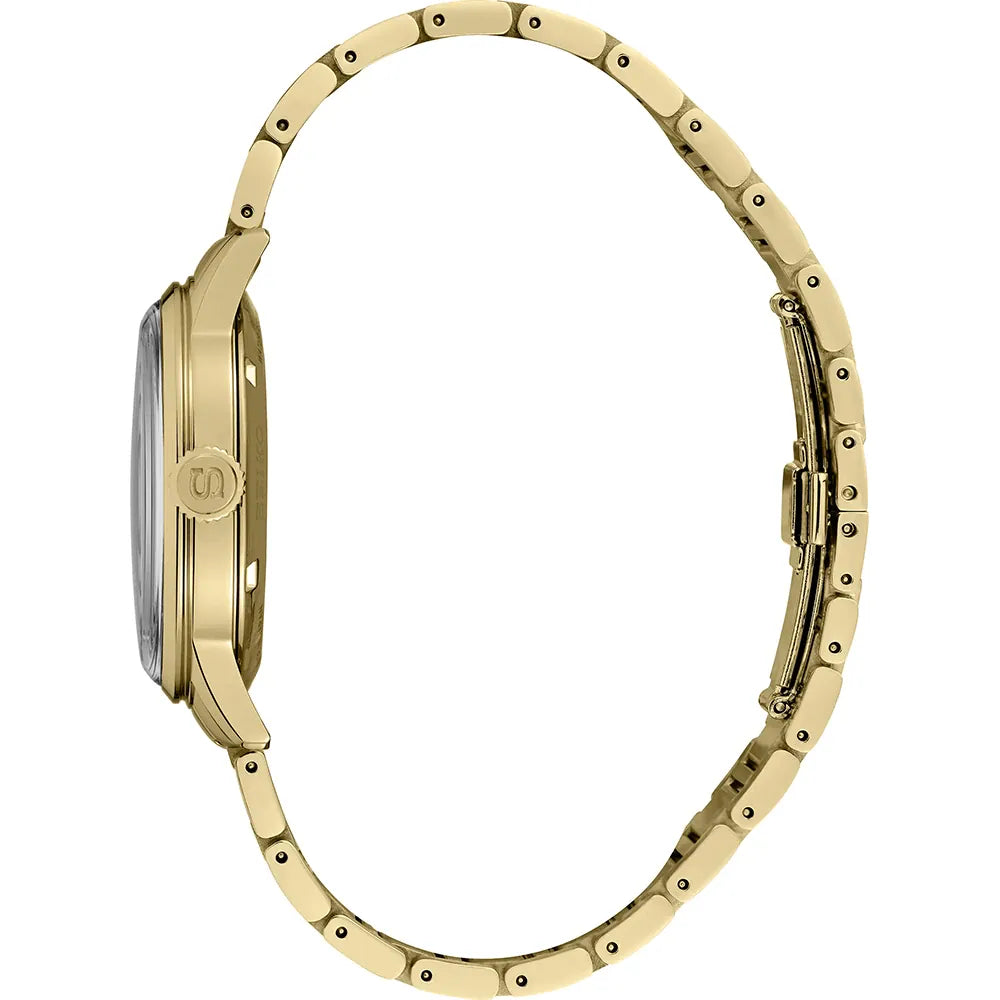 Seiko Presage watch SRPK46J1 automatic men's gold
