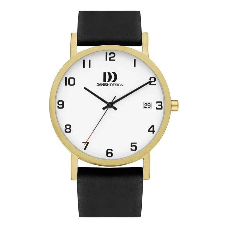 Danish Design watch men IQ81Q1273 titanium gold