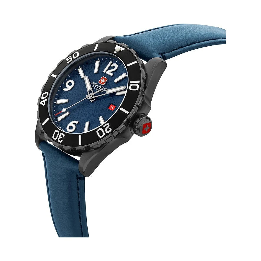 Swiss Military Hanowa watch men SMWGB0000250 blue