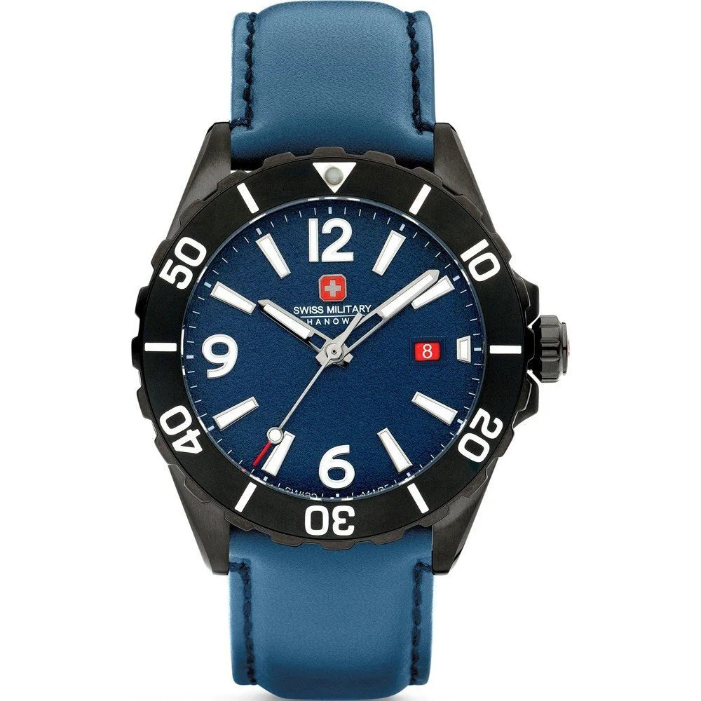 Swiss Military Hanowa watch men SMWGB0000250 blue
