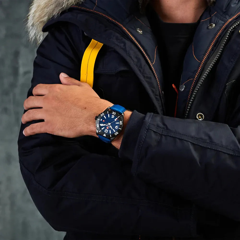 Swiss Military Hanowa watch men SMWGB0000250 blue