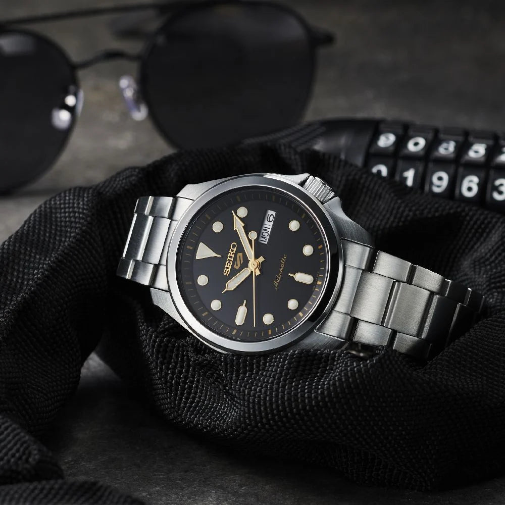 Seiko 5 Sports SRPE57K1 watch automatic black dial