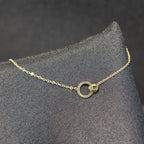Stainless Steel yellow fantasy Bracelet connected charm