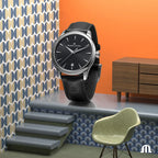 Maurice Lacroix watch 1975 Quartz Date 39mm 751007-SS001-330-2