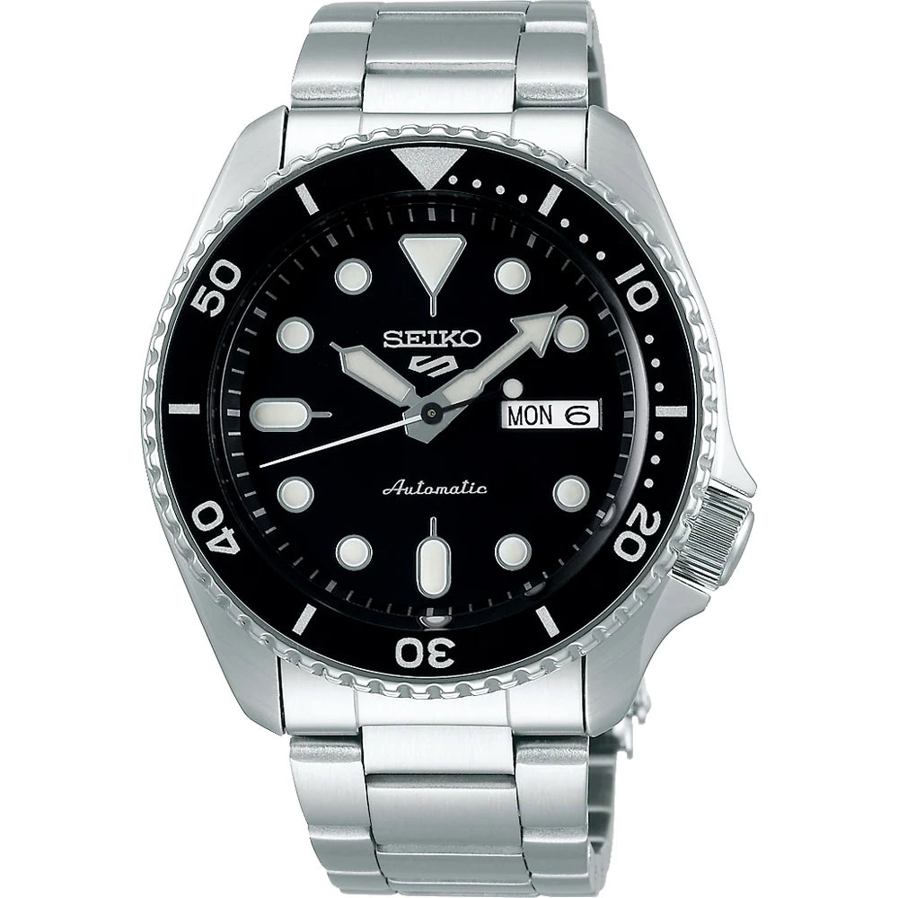 Seiko 5 Sports SRPD55K1 watch automatic black dial