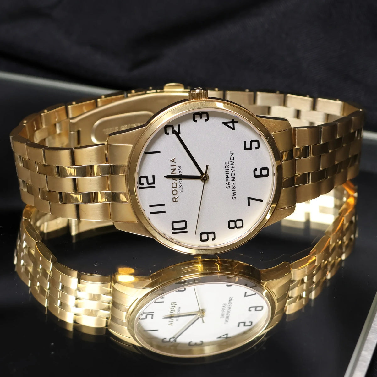 Rodania watch men Nyon sport 40 R22027 gold