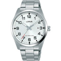 Lorus RH977JX5 men's watch date silver arabic numerals