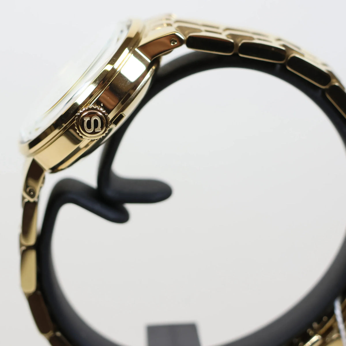 Seiko Presage watch SRE018J1 automatic ladies gold diamond