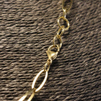 Stainless Steel Necklace fine oval links RY298