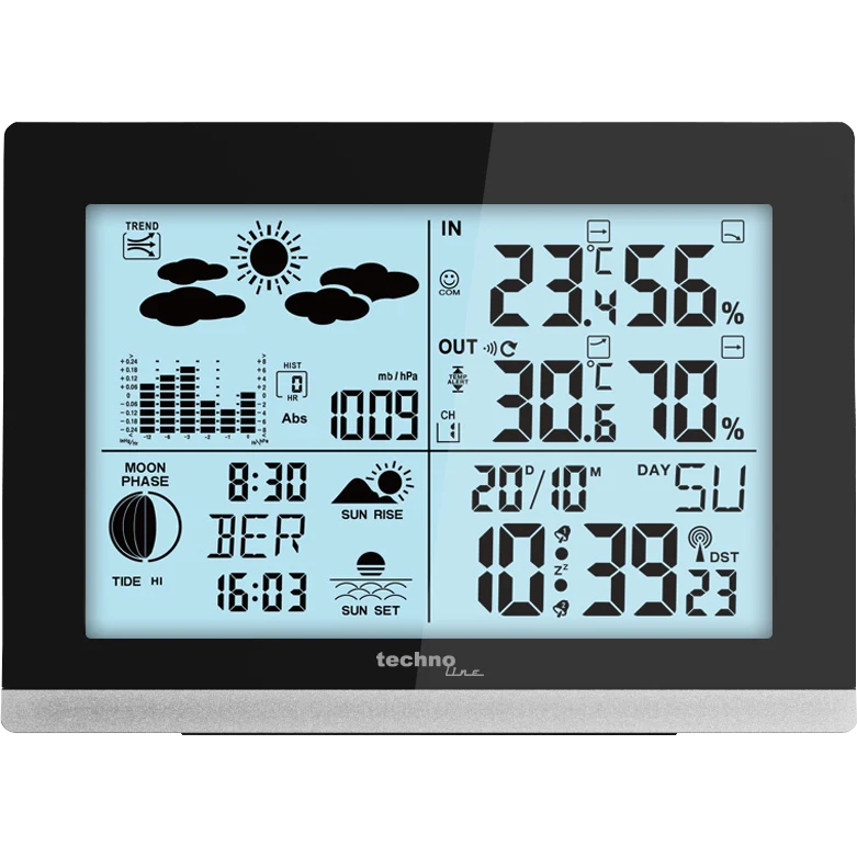Radio-controlled weather station Technoline WS6762