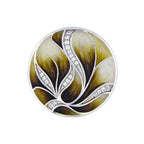 My imenso grande silver insignia enamel 33-1645