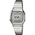 Casio watch ladies LA670WEA-7EF vintage quartz silver