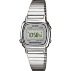 Casio watch ladies LA670WEA-7EF vintage quartz silver