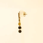 18KT gold drop earrings 062123