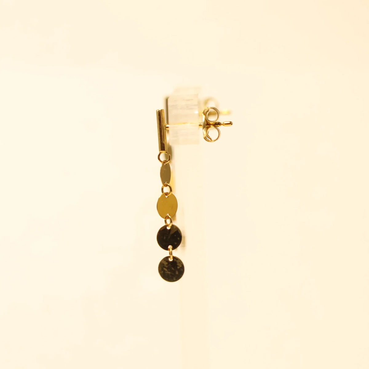 18KT gold drop earrings 062123